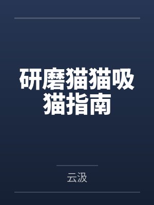 研磨猫猫吸猫指南封面
