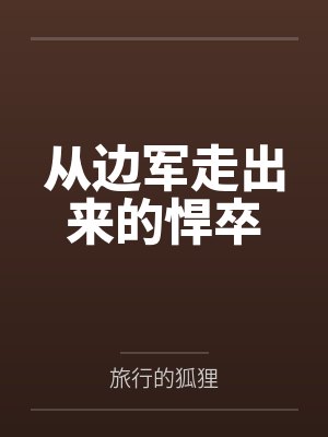 从边军走出来的悍卒封面