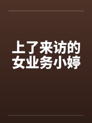 上了来访的女业务小婷封面
