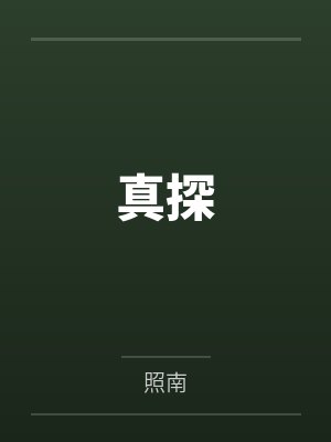真探封面