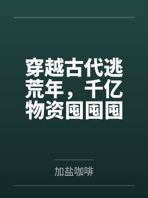 穿越古代逃荒年，千亿物资囤囤囤封面
