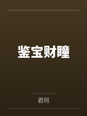 鉴宝财瞳封面