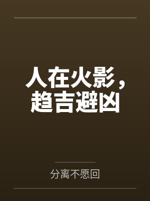 人在火影，趋吉避凶封面