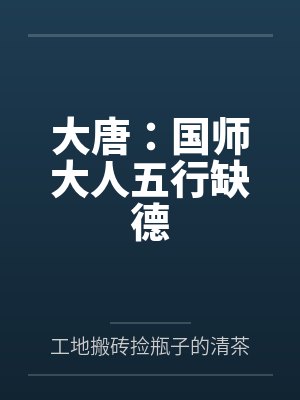 司华年李世民封面