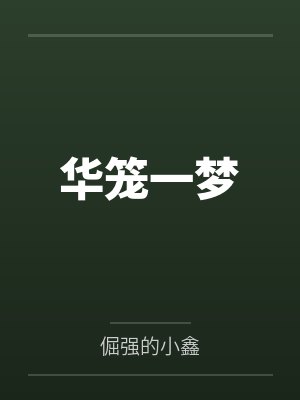 娄博杰邢俊坤华笼一梦封面